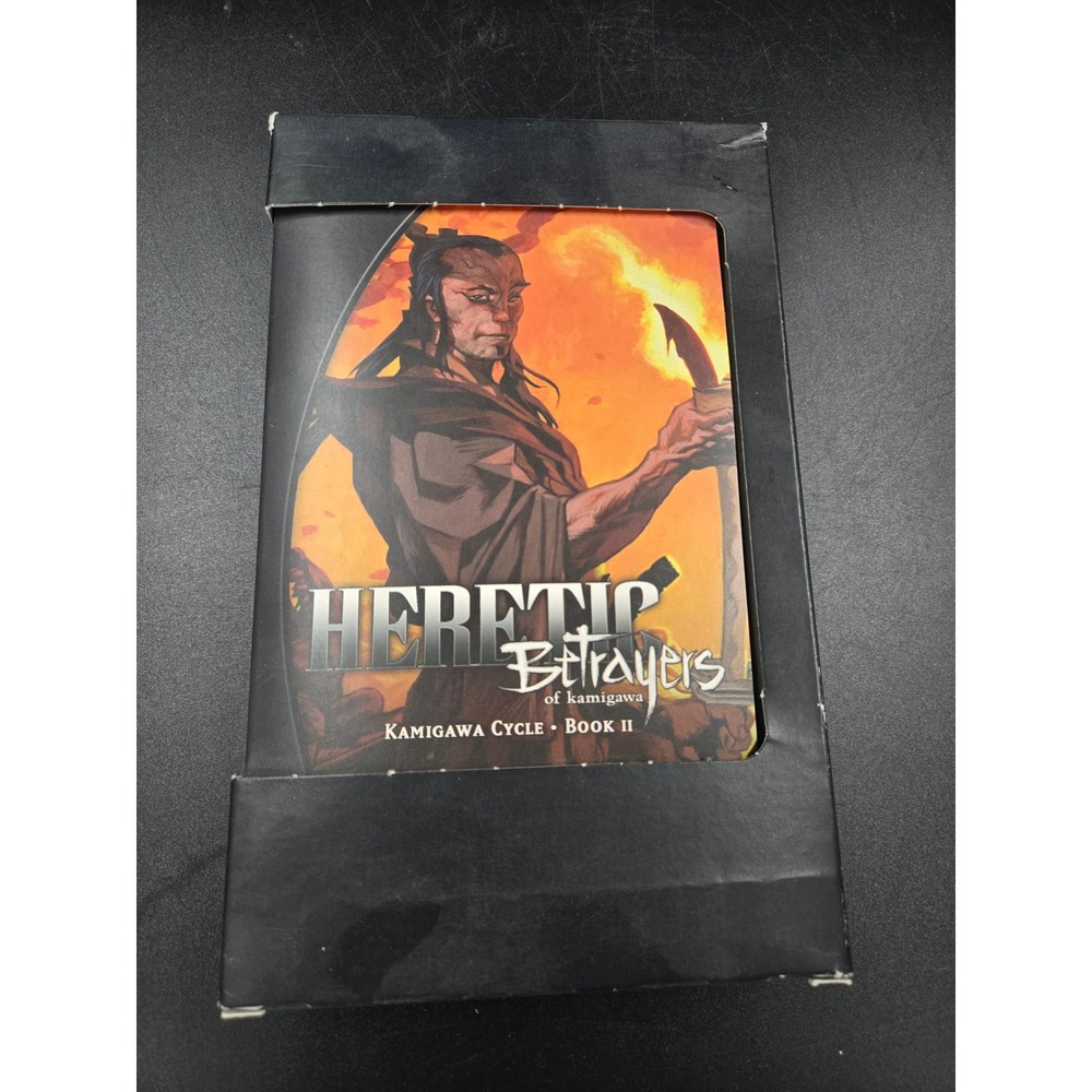 Heretic Betrayers of Kamigawa Cycle Book II MTG Novel Slipcase Scott McGough